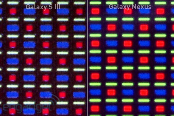 显微镜下看三星 Galaxy S III:依然是 PenTile!